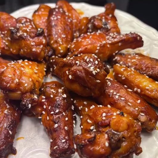 Korean Spicy Chicken or Duck Wings